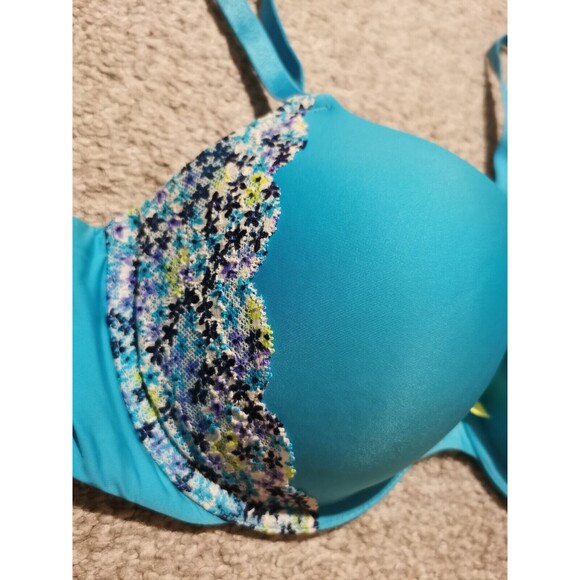 Victoria's Secret Convertible Light Blue Lace Bra 36 C - Picture 5 of 7